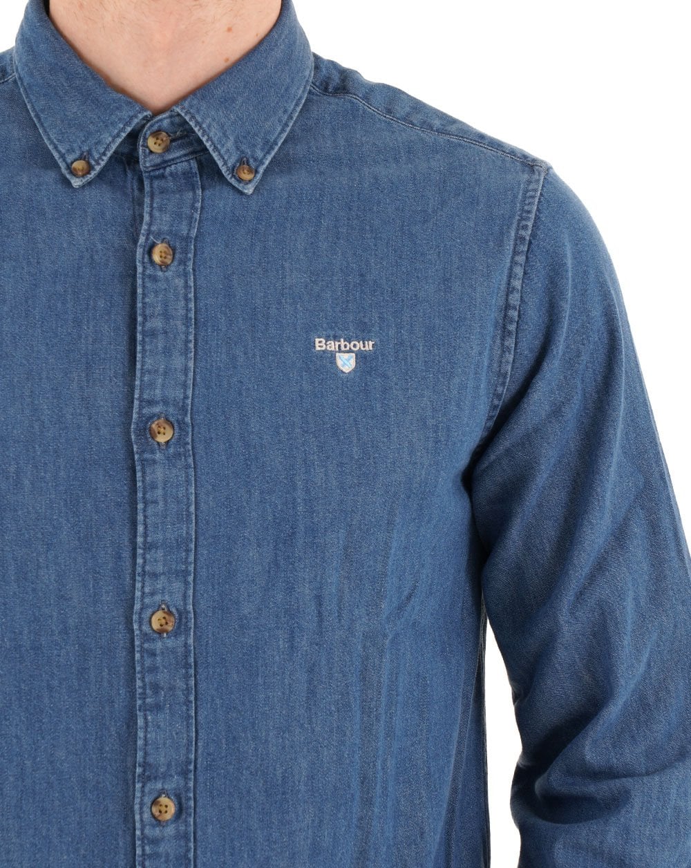 Barbour Crest Shirt Chambray