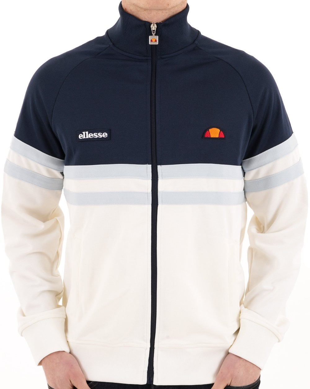 Ellesse Rimini Track Top Off White/Navy