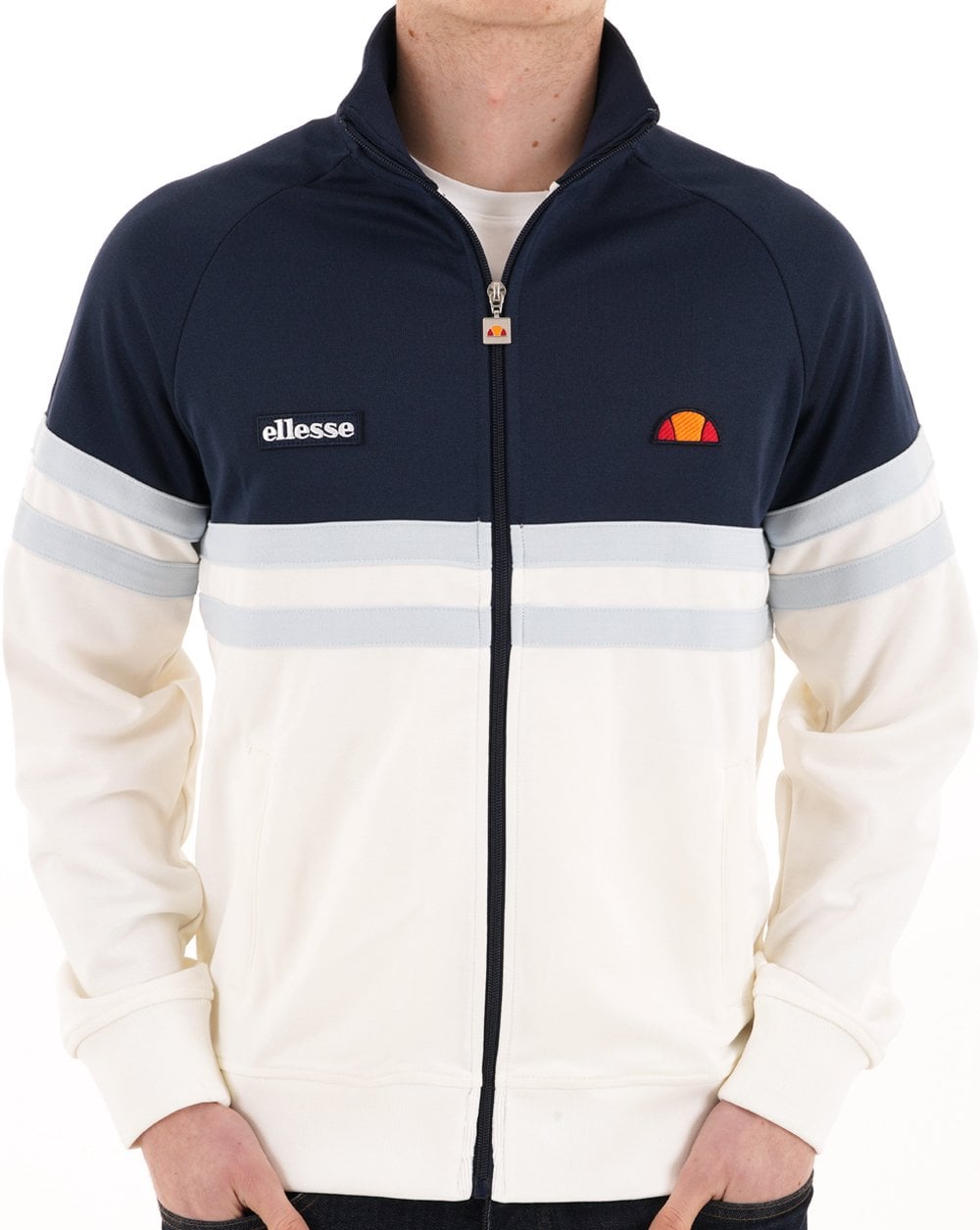 Ellesse Rimini Track Top Off White/Navy