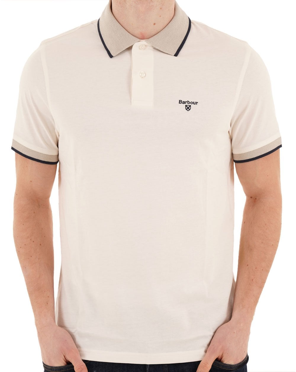 Barbour Cornsay Polo Shirt Whisper White