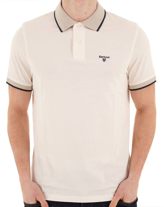 Barbour Cornsay Polo Shirt Whisper White