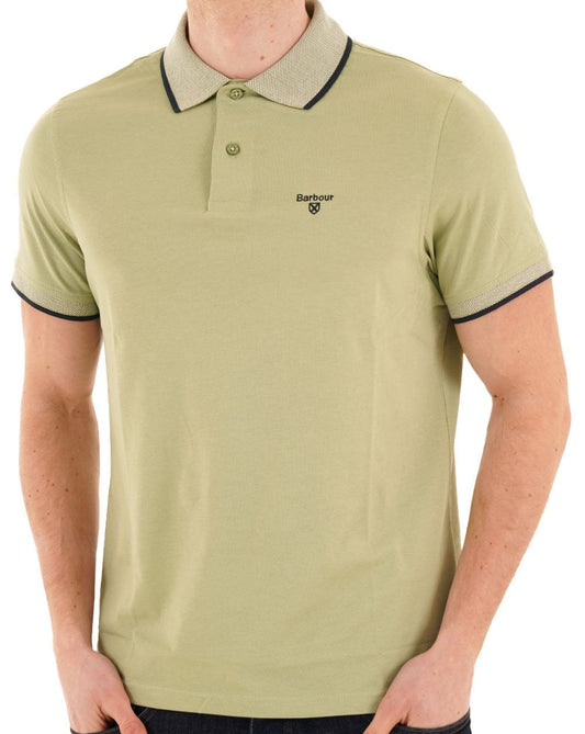 Barbour Cornsay Polo Shirt Sea Green