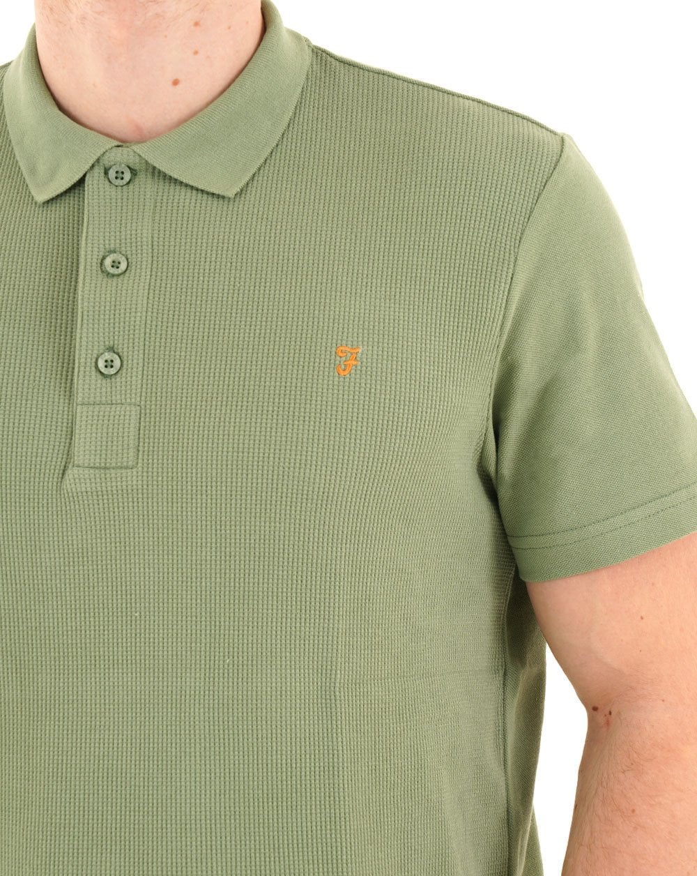 Farah Forster Polo Shirt Jade