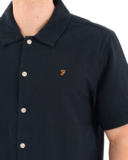 Farah Kirby SS Shirt True Navy