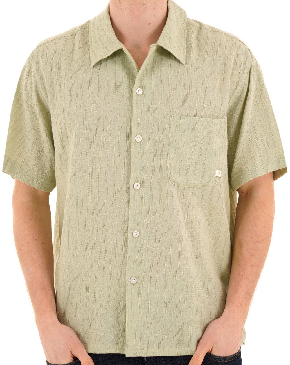 Farah Riley SS Shirt Green Shade