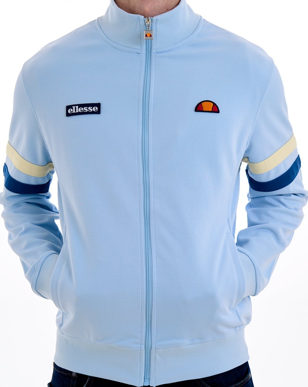 Ellesse Roma Track Top Light Blue