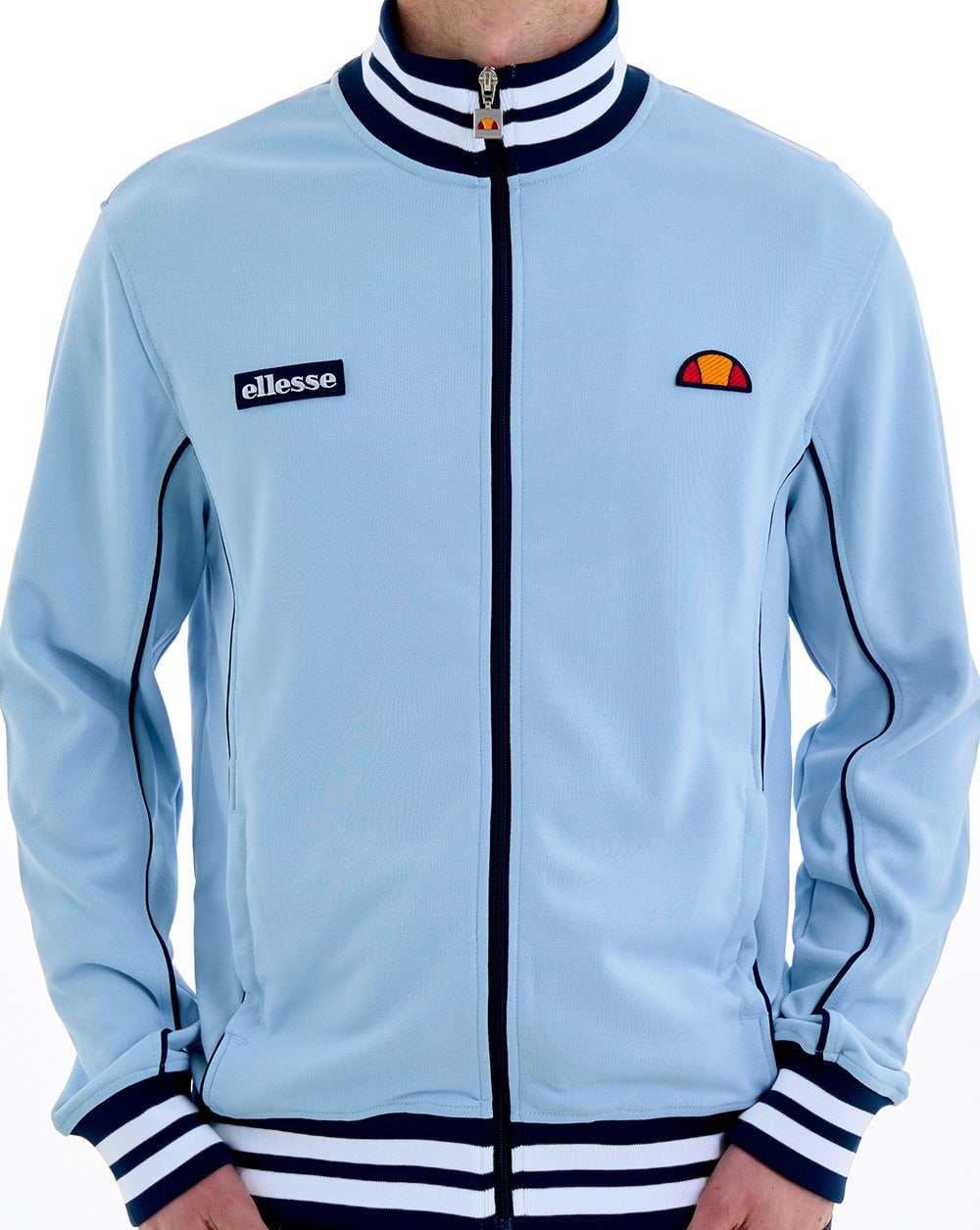 Ellesse Milan Track Top Sky Navy