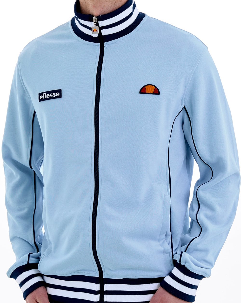 Ellesse Milan Track Top Sky Navy