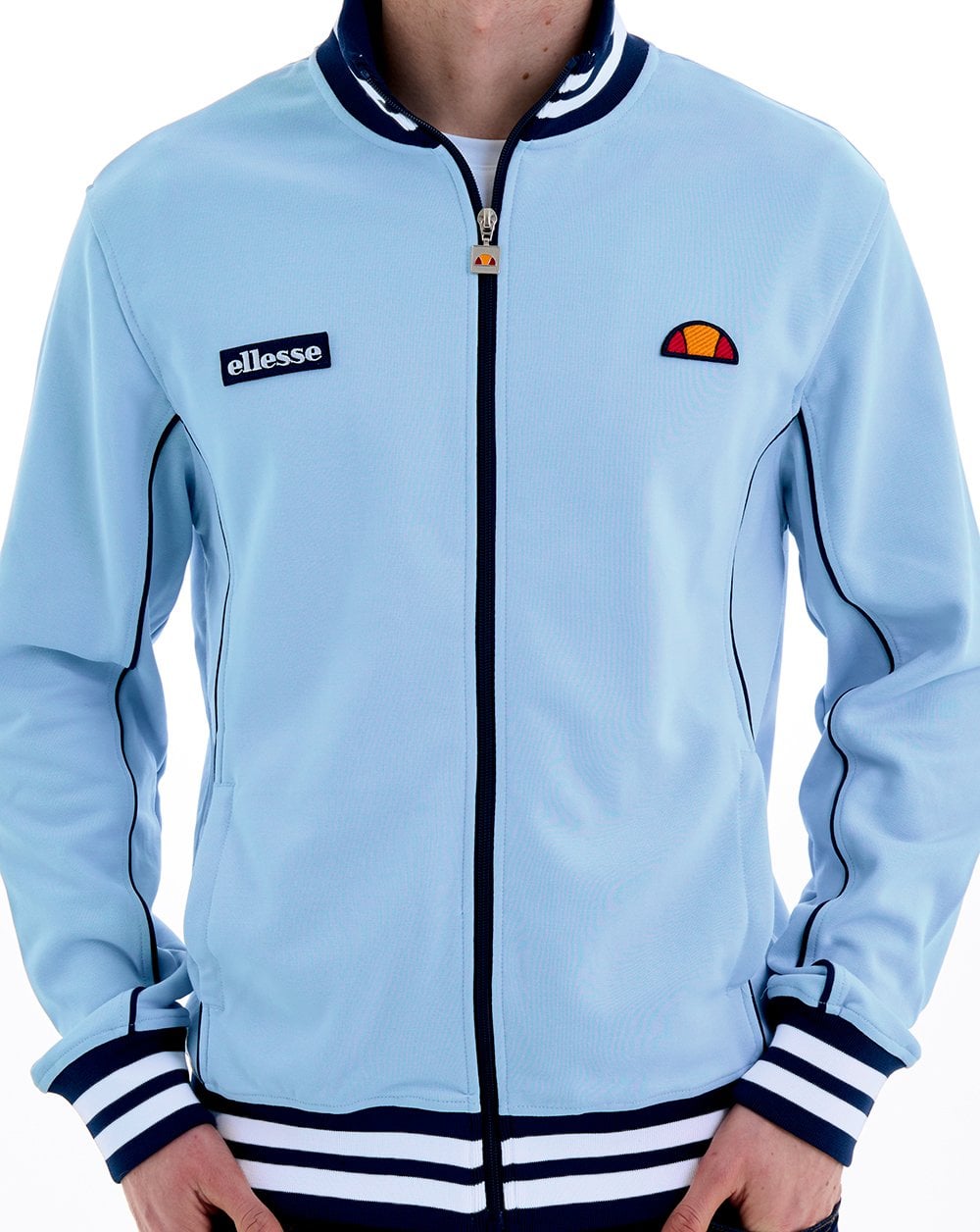 Ellesse Milan Track Top Sky Navy