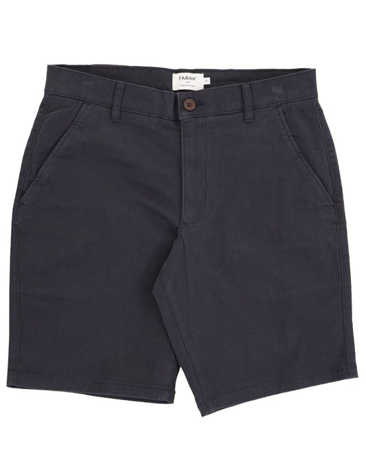 Farah Hawk Chino Twill Shorts True Navy
