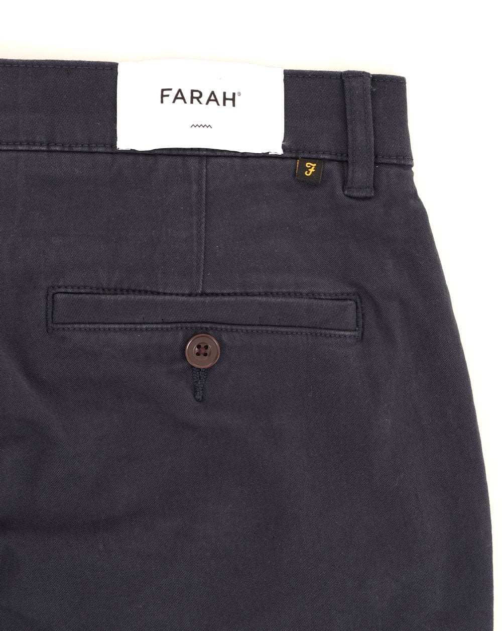 Farah Hawk Chino Twill Shorts True Navy
