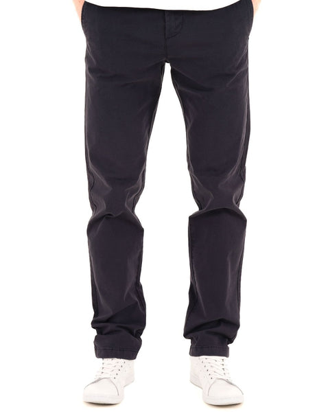 Benetton Slim Fit Cotton Chinos Navy