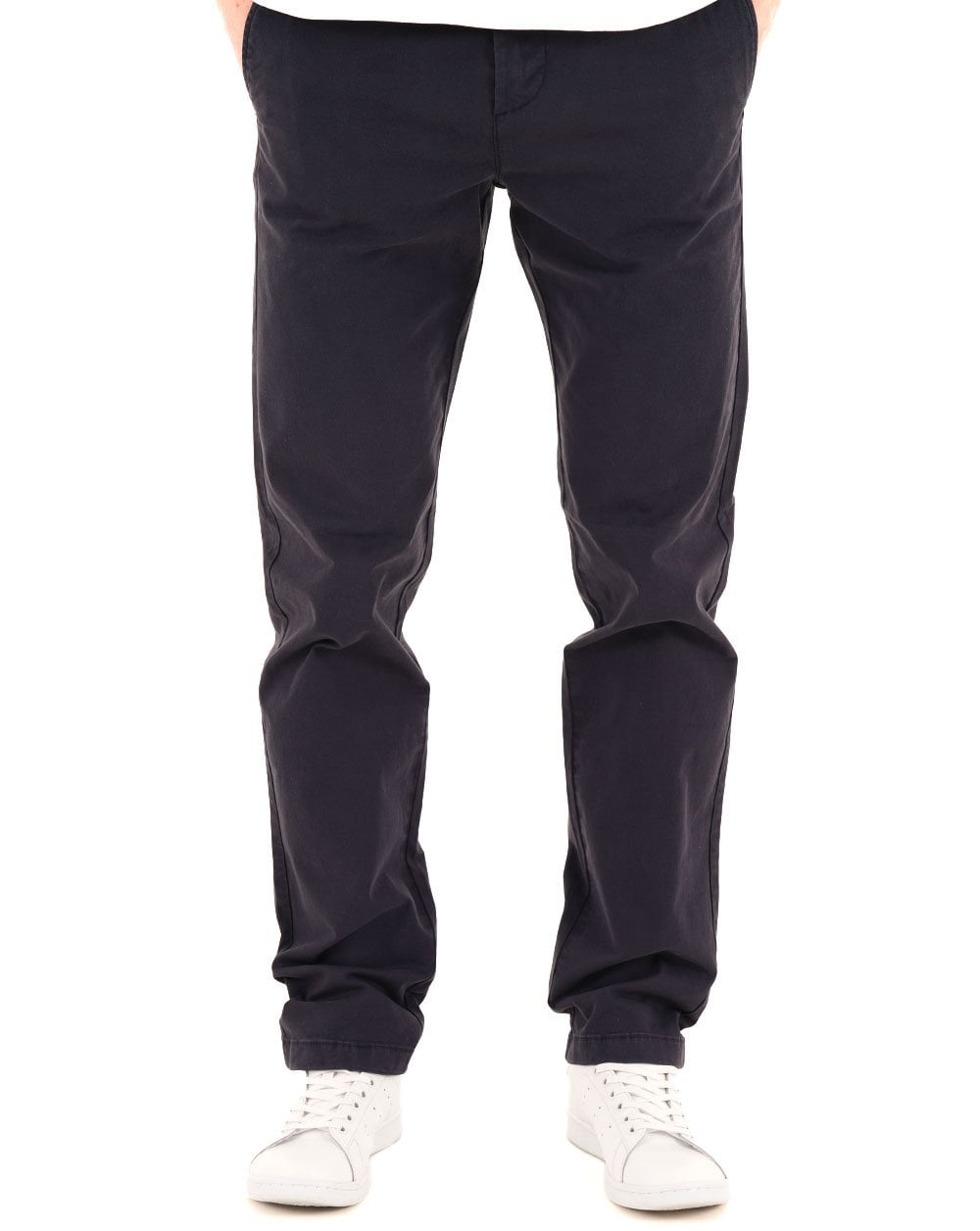 Benetton Slim Fit Cotton Chinos Navy