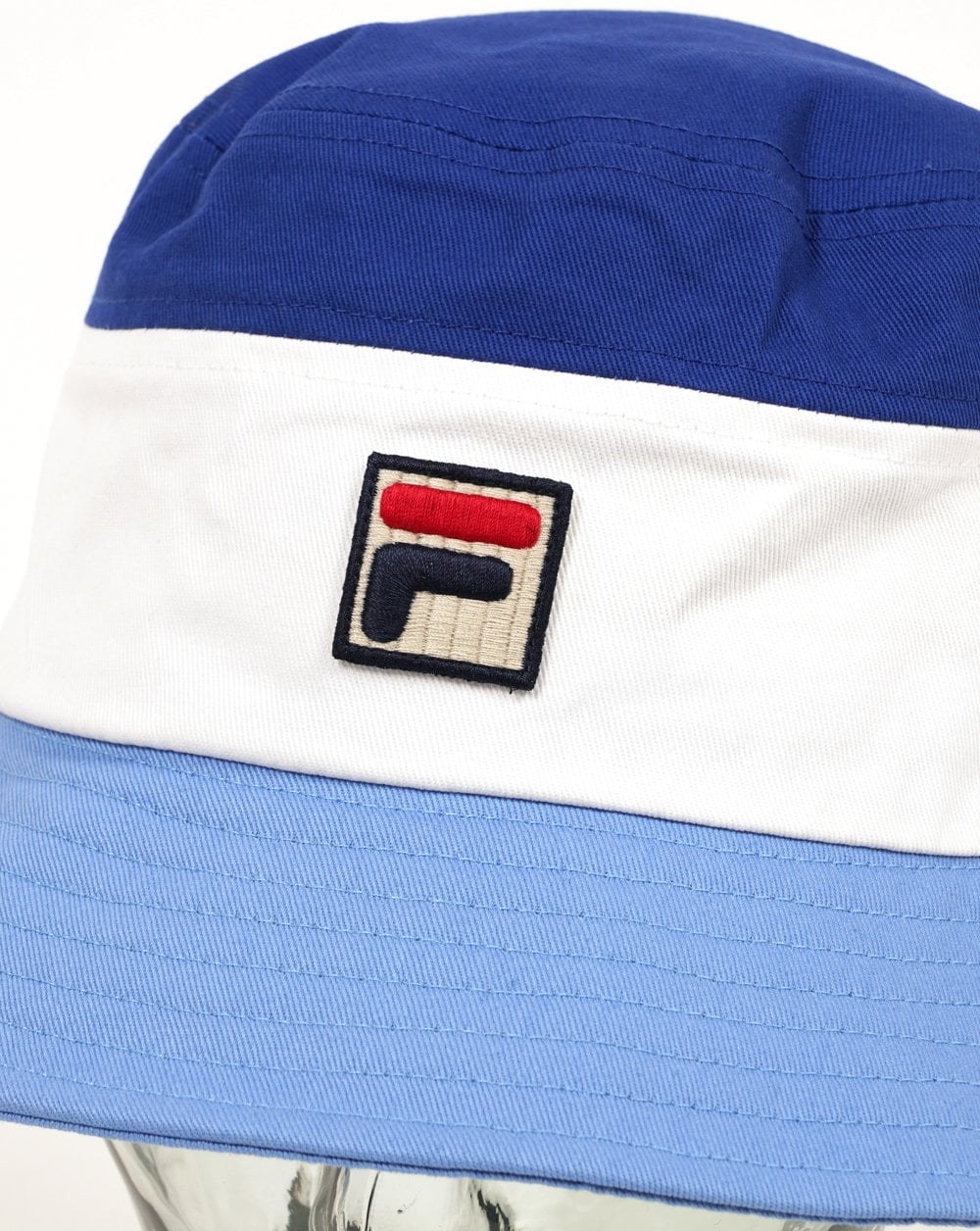 Fila Vintage Marco Bucket Hat Blue/Gardenia