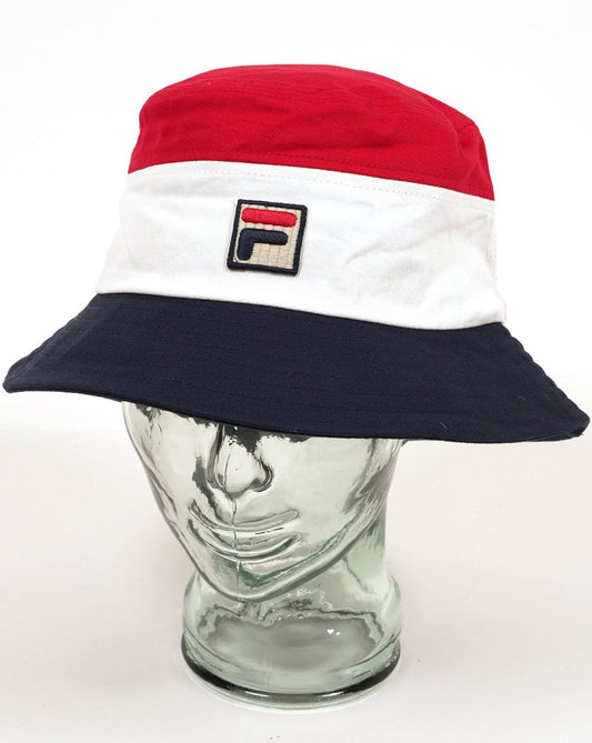 Fila Vintage Marco Bucket Hat Red/White/Navy