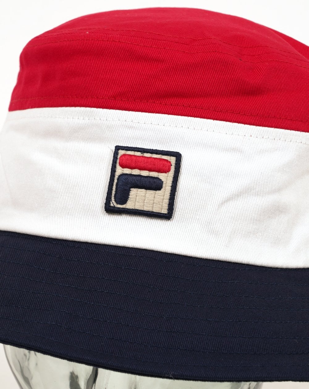 Fila Vintage Marco Bucket Hat Red/White/Navy