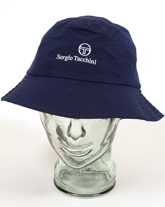 Sergio Tacchini Calisti Bucket Hat Navy Blue
