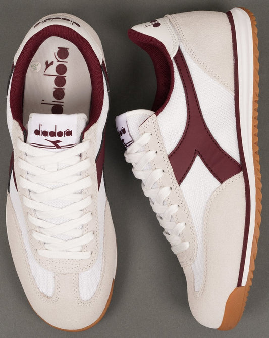 Diadora Diadora Cross Trainers White / Burgundy