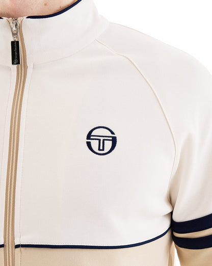 Sergio Tacchini Orion Track Top Gardenia / Sandshell