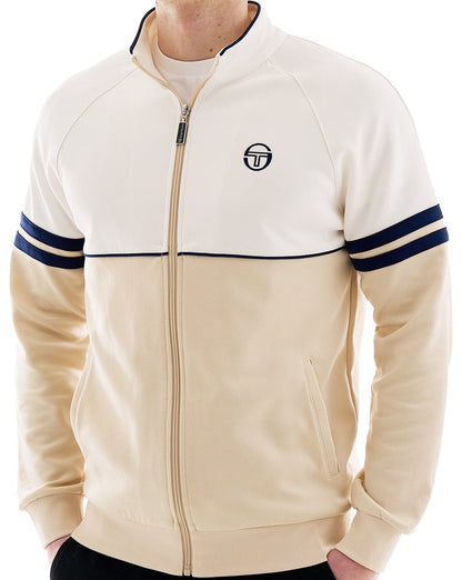 Sergio Tacchini Orion Track Top Gardenia / Sandshell