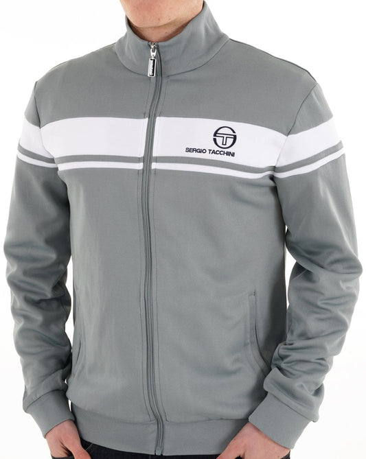 Sergio Tacchini Masters Track Top Lead/White