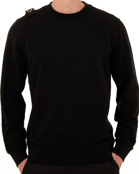 MA.STRUM Crew Sweatshirt Jet Black