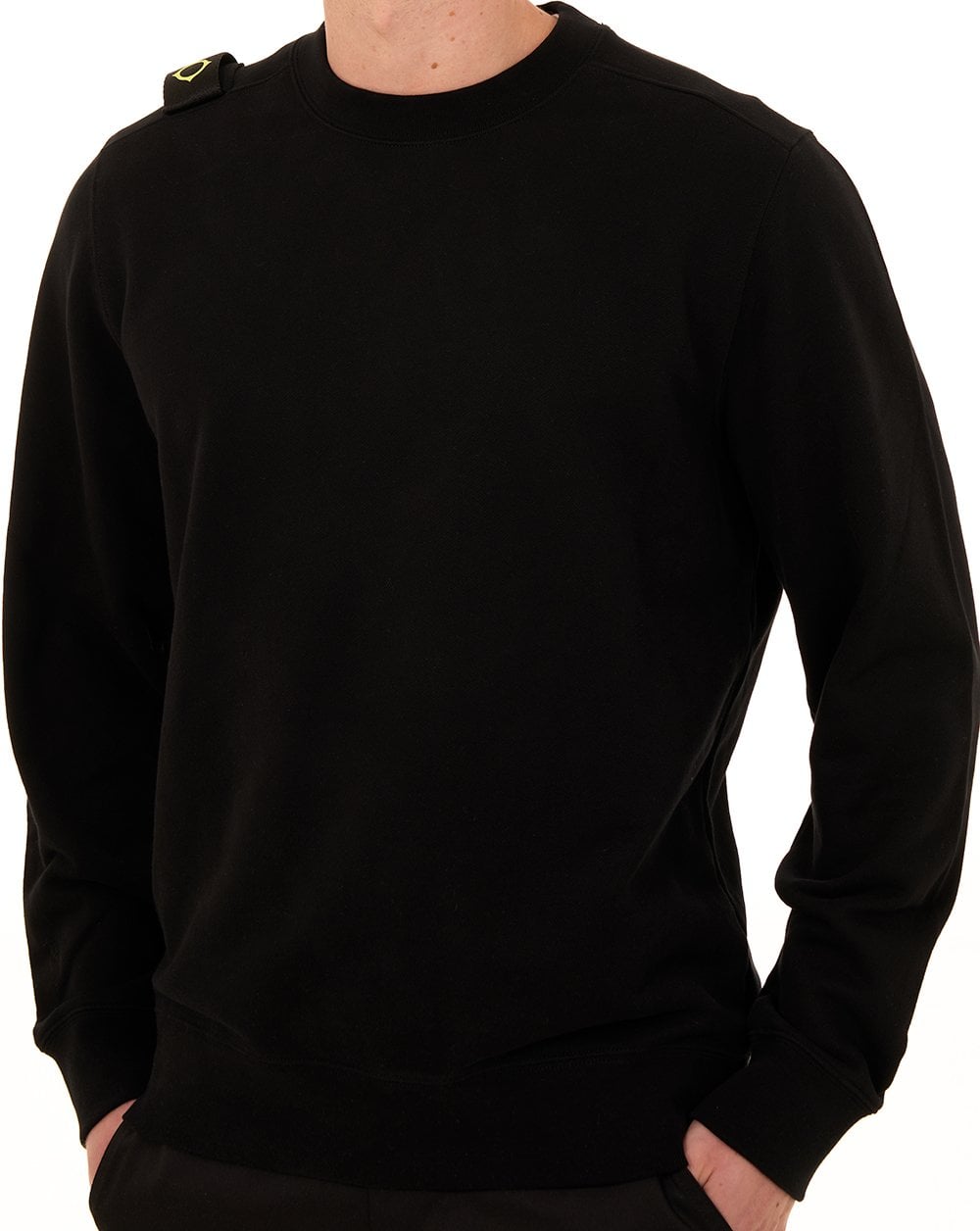 MA.STRUM Crew Sweatshirt Jet Black