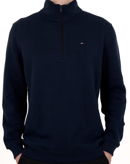 Tommy Jeans 1/4 Zip Sweater Dark Navy