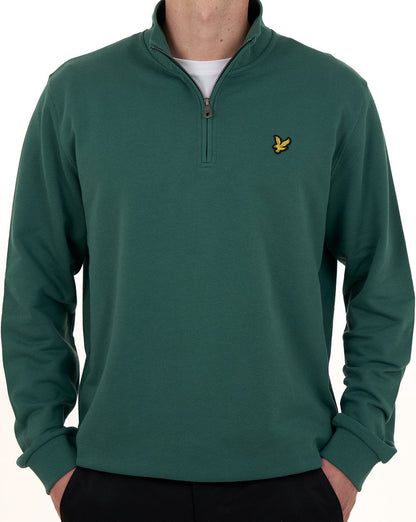 Lyle & Scott 1/4 Zip Sweatshirt Everglade