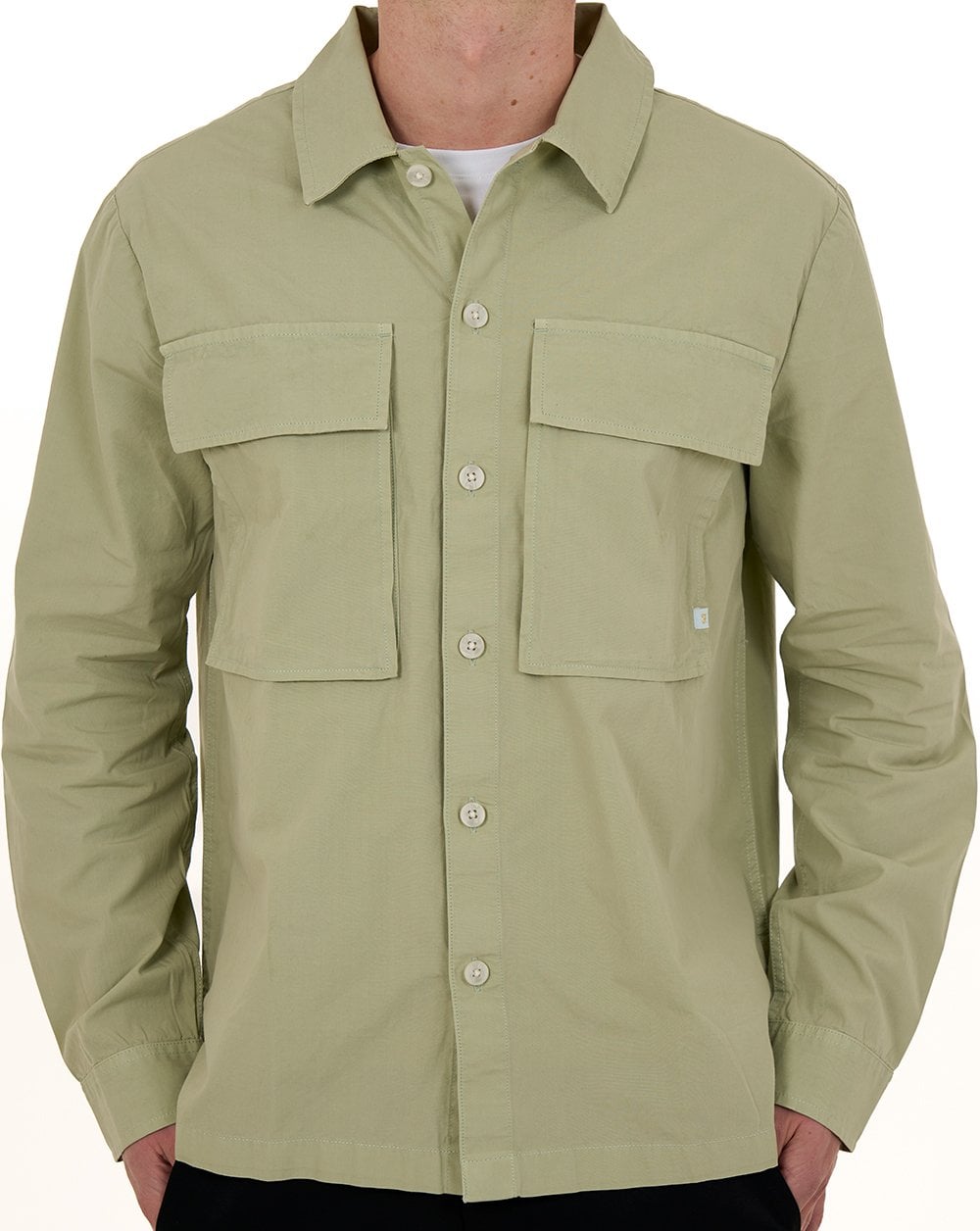 Farah Ralph Overshirt Green Shade