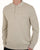 Barbour Pima Cotton Knit LS Polo Shirt Neutral