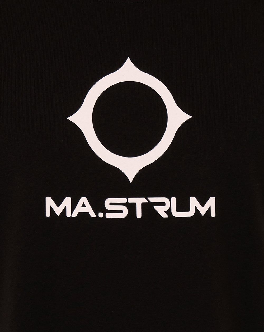 MA.STRUM Beam Logo T Shirt Jet Black