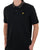 Lyle & Scott Tartan Collar Polo Shirt Jet Black