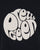 Pretty Green Gillespie Logo T Shirt Black/Grey