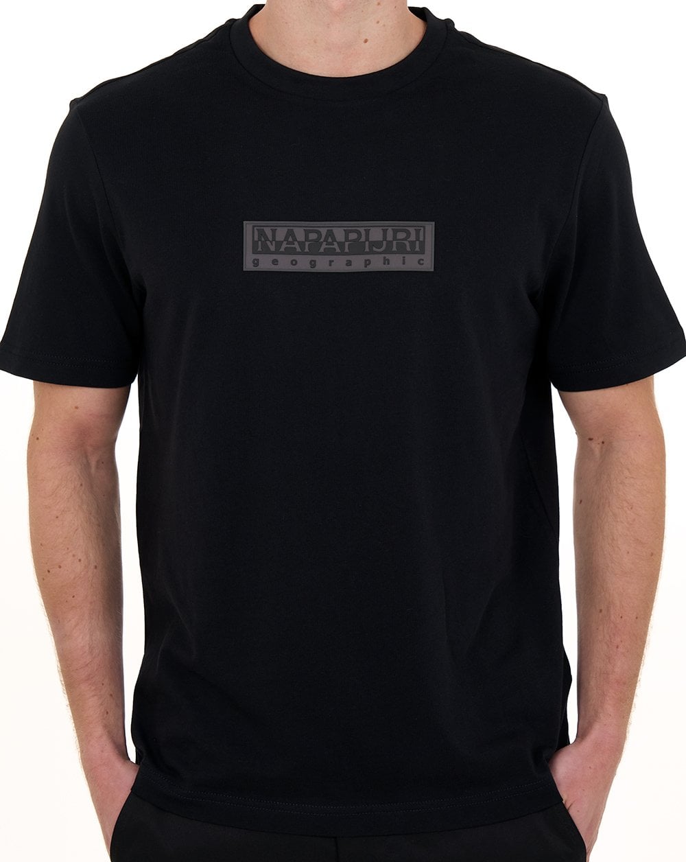 Napapijri Small Box Logo Tee Black