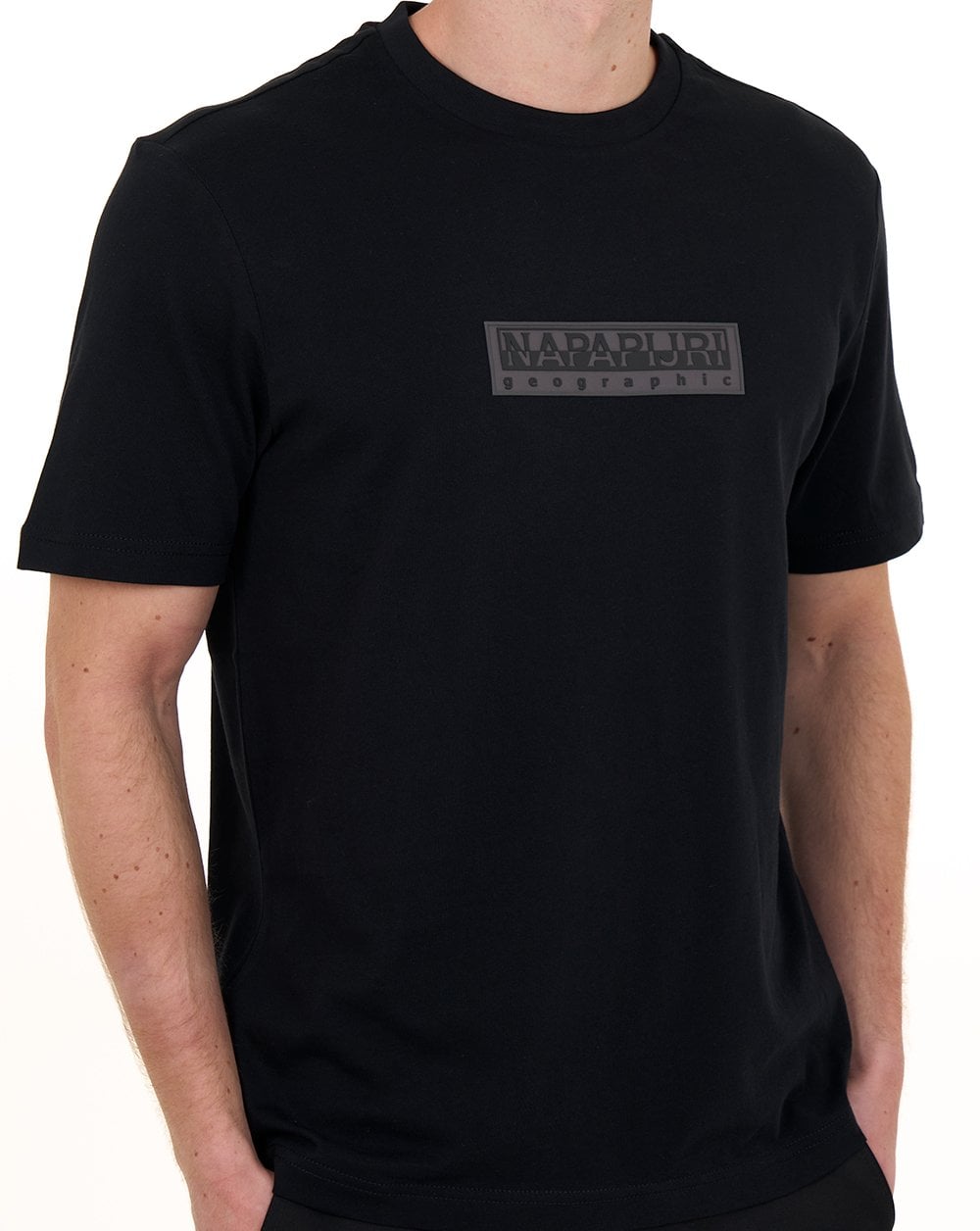 Napapijri Small Box Logo Tee Black