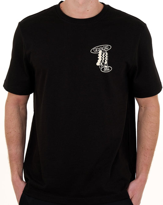 Farah Tristan Graphic Tee Black