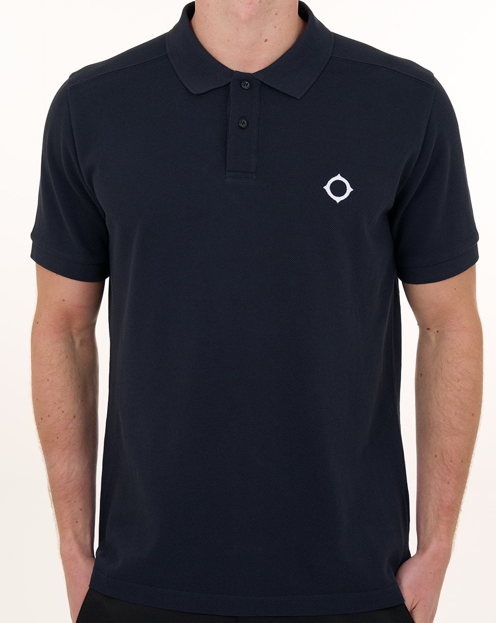 MA.STRUM Pique Polo Ink Navy