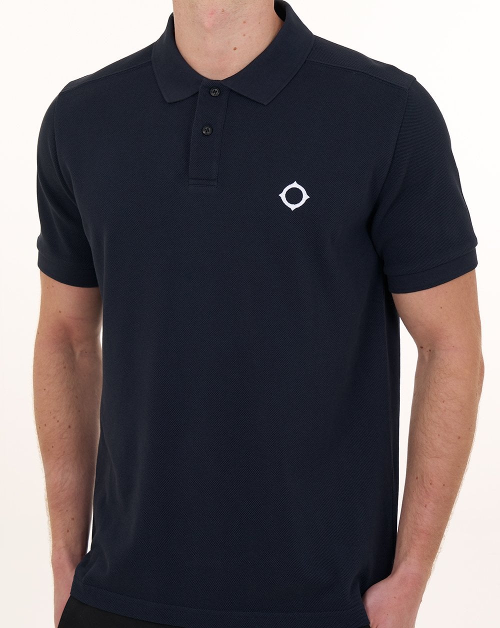 MA.STRUM Pique Polo Ink Navy