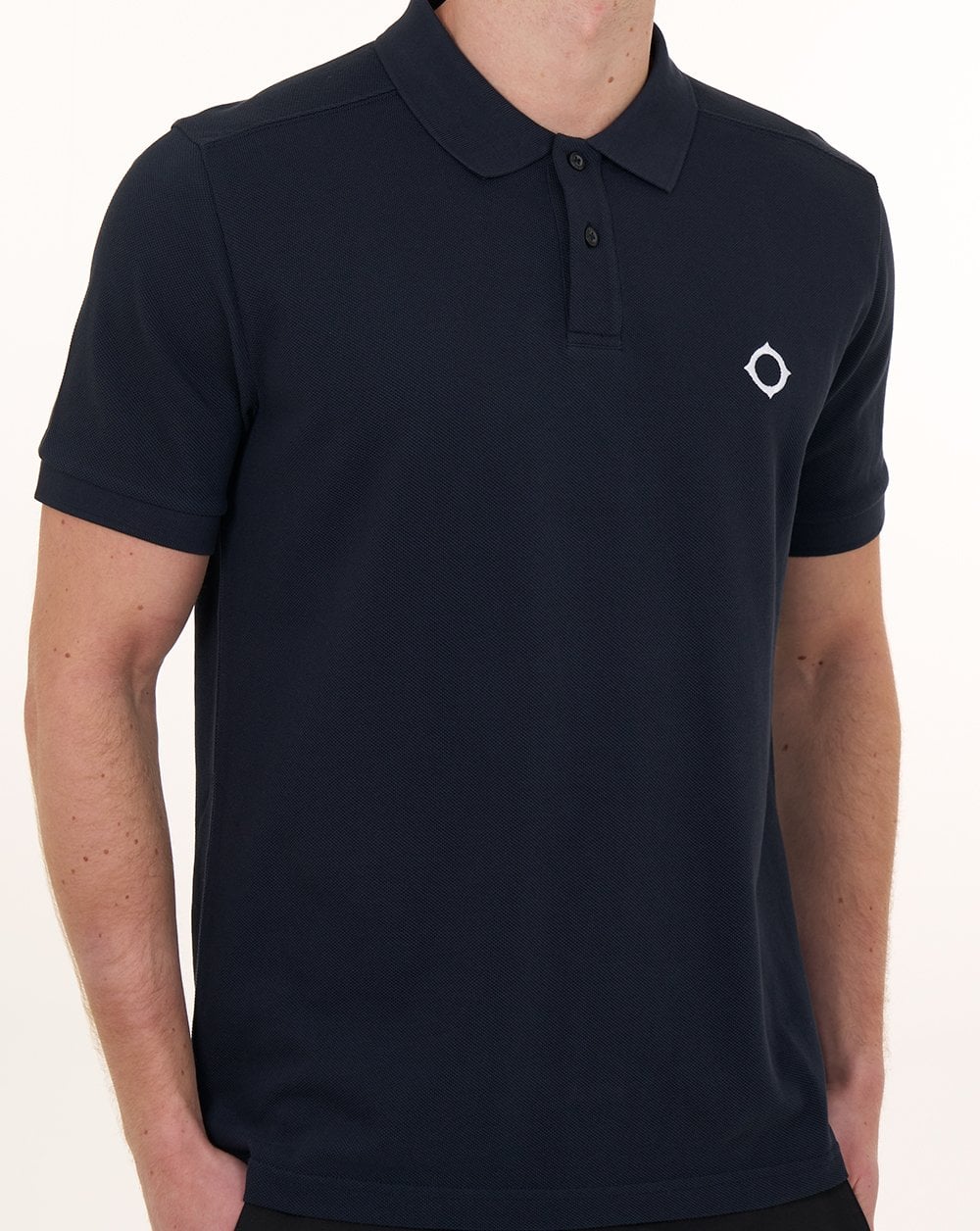 MA.STRUM Pique Polo Ink Navy