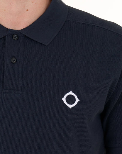 MA.STRUM Pique Polo Ink Navy