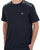 Lyle & Scott Check Panelled T Shirt Dark Navy
