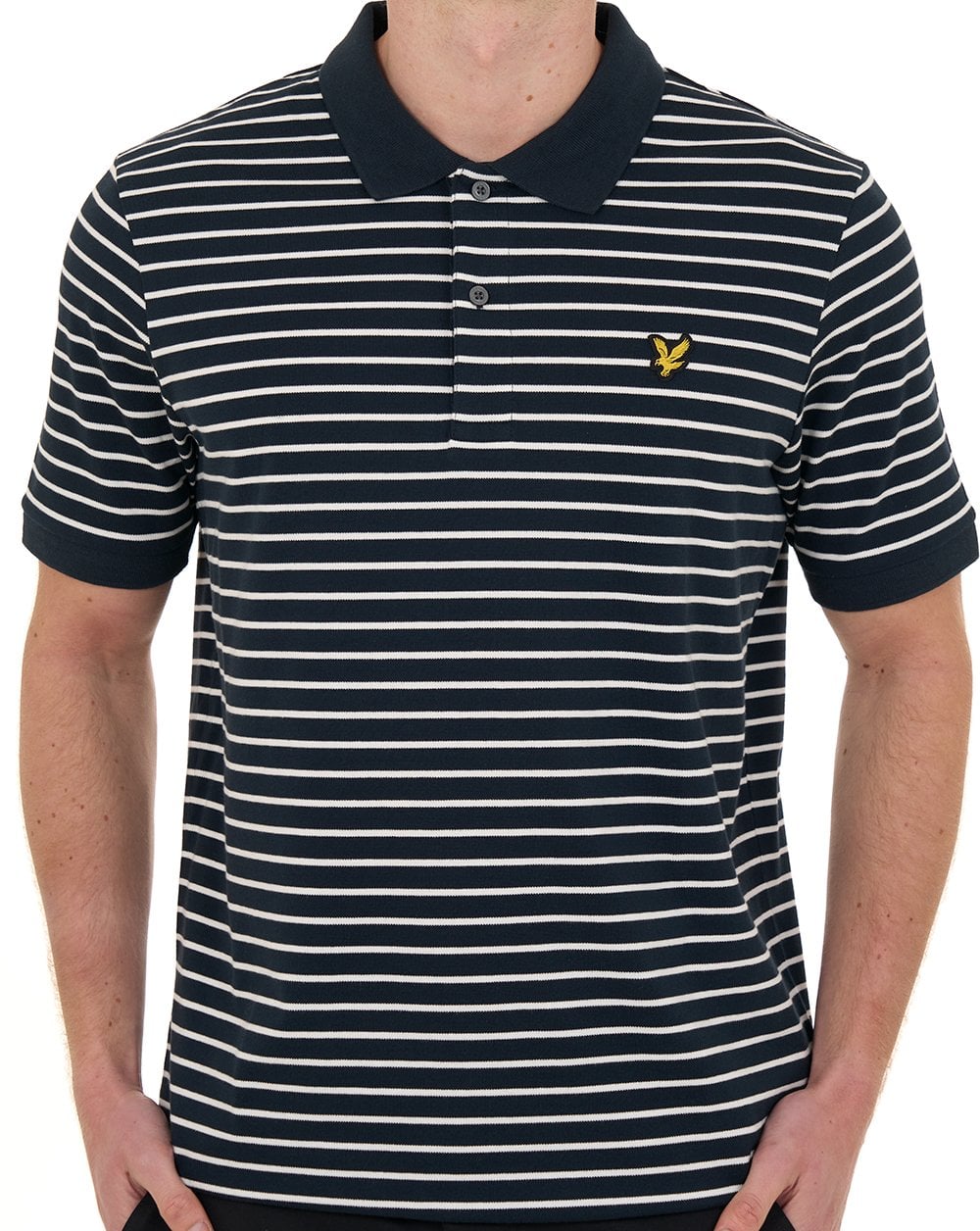 Lyle & Scott Breton Polo Shirt Dark Navy