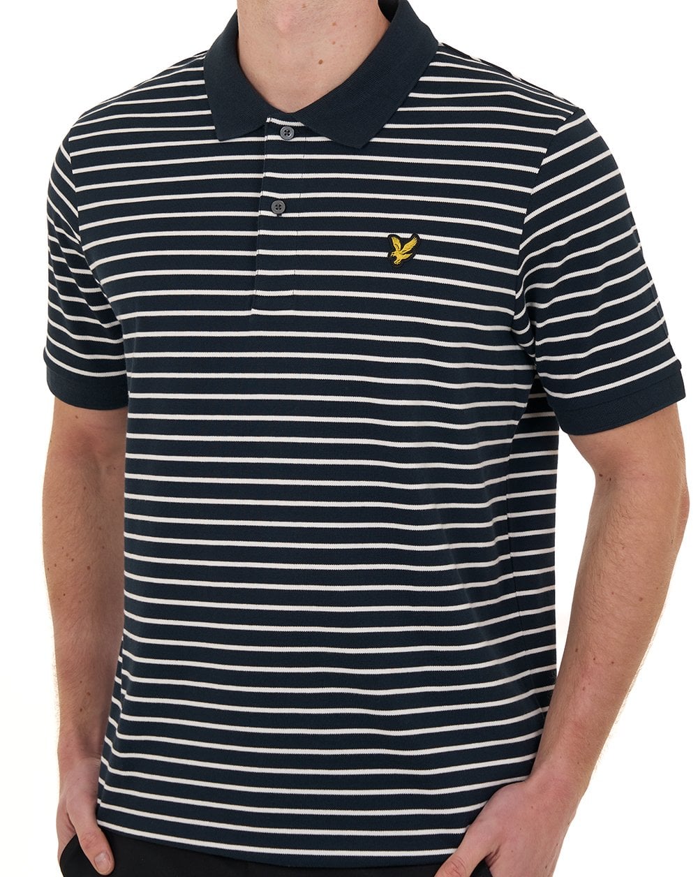 Lyle & Scott Breton Polo Shirt Dark Navy