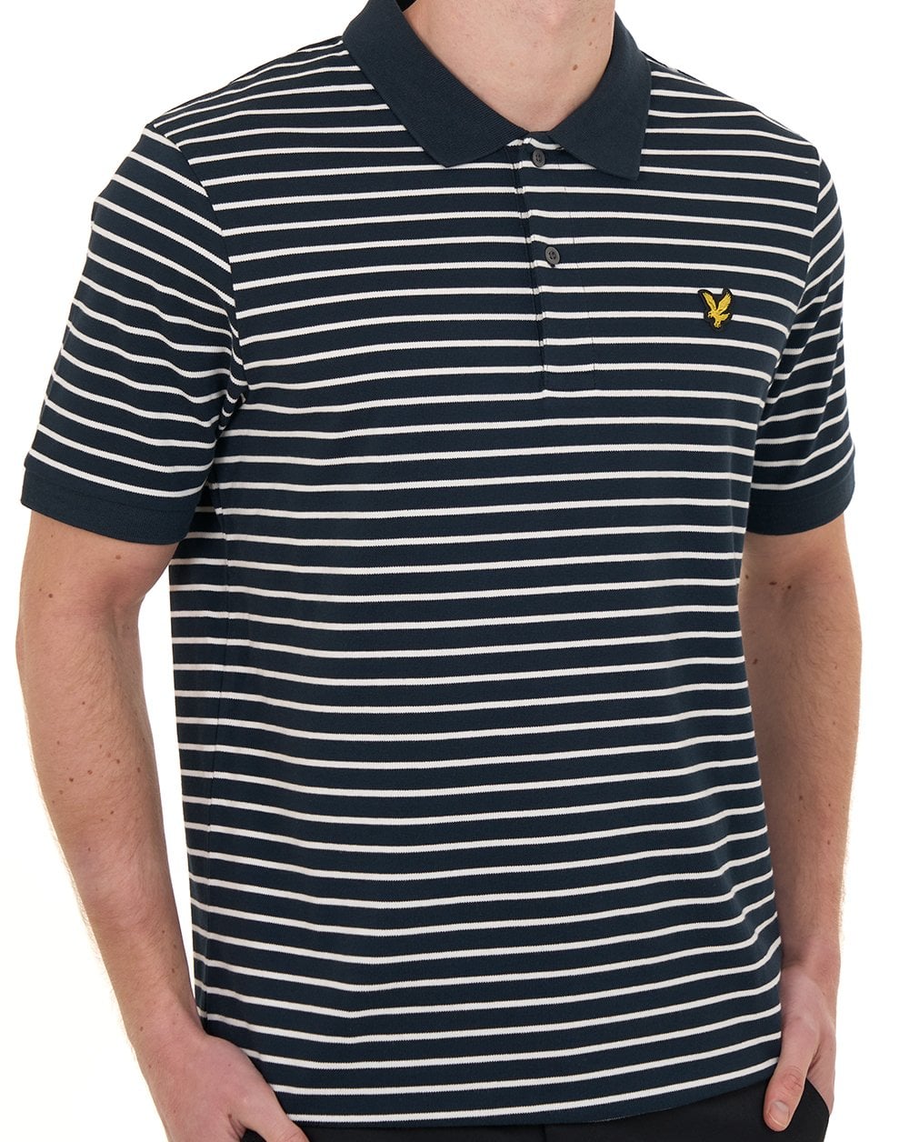 Lyle & Scott Breton Polo Shirt Dark Navy