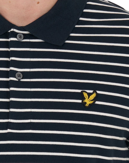 Lyle & Scott Breton Polo Shirt Dark Navy