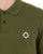 MA.STRUM Pique Polo Bronze Green
