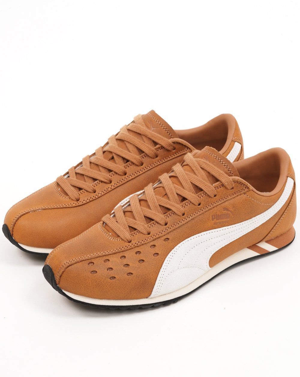 Puma Sprint Premium Trainers Tan