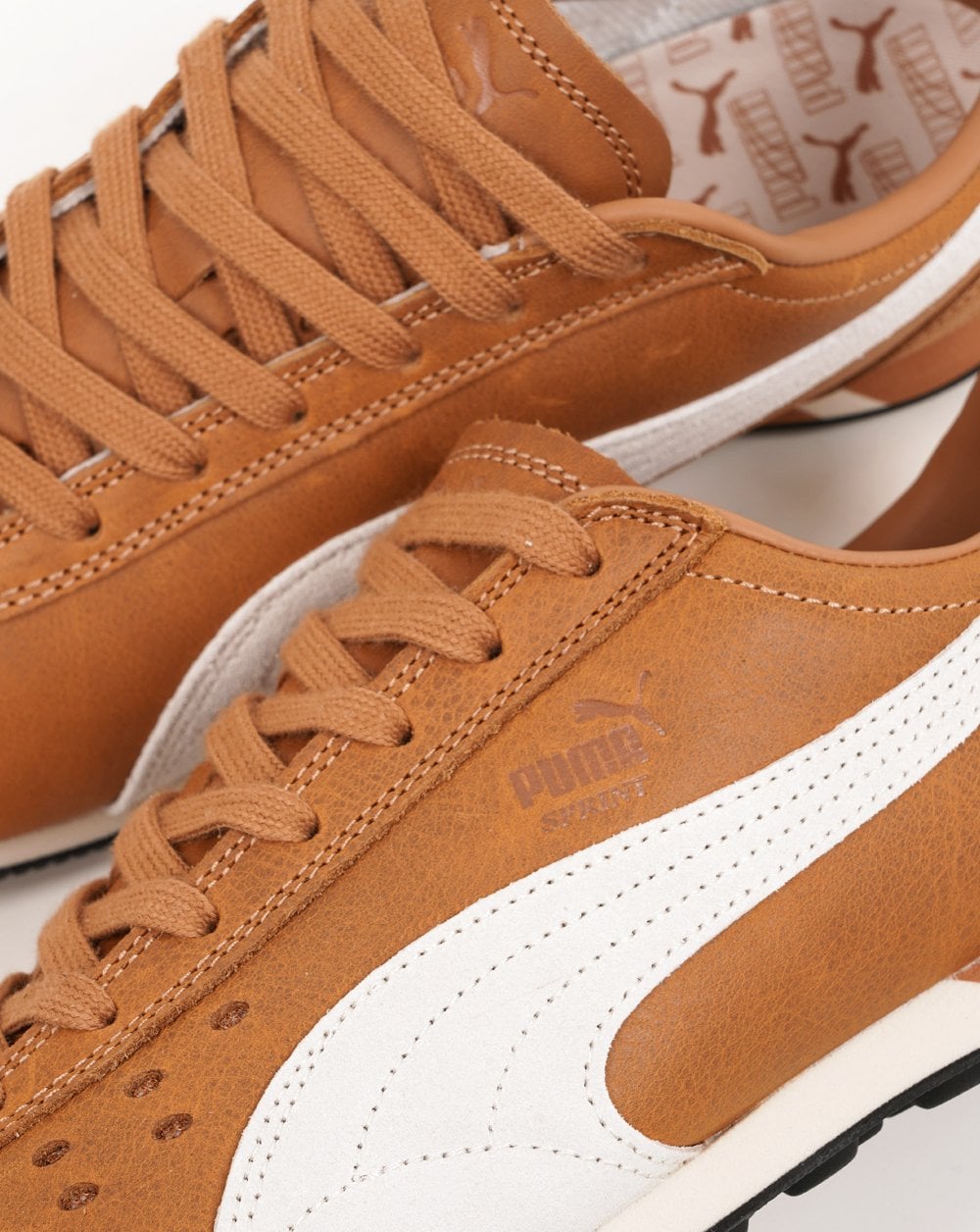 Puma Sprint Premium Trainers Tan