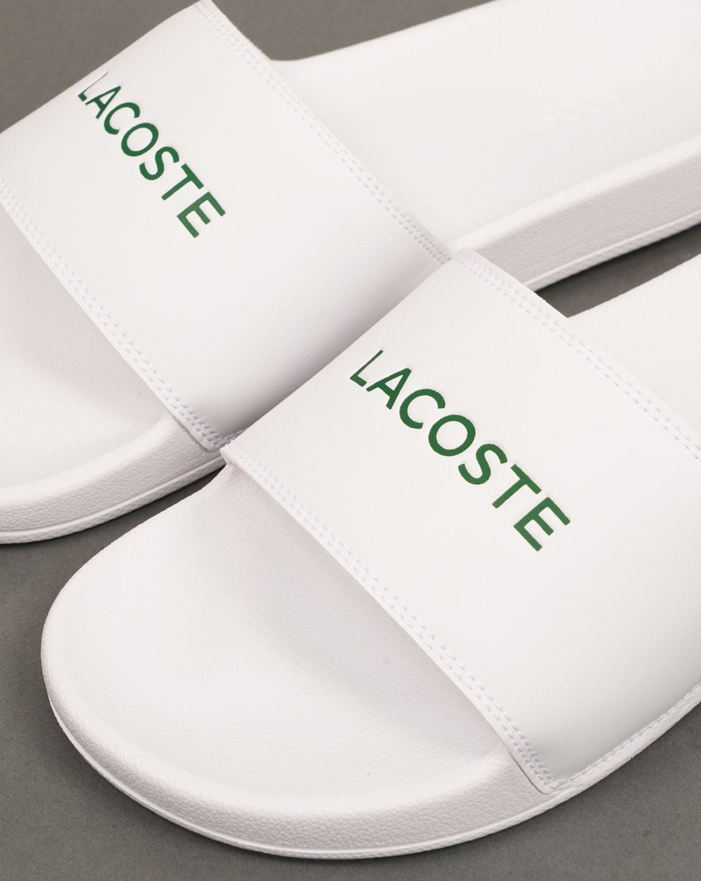 Lacoste Serve Slides 0.0 White/Green